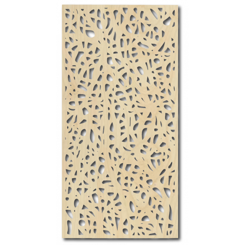 Wooden wall painting made of plywood Poplar Spots