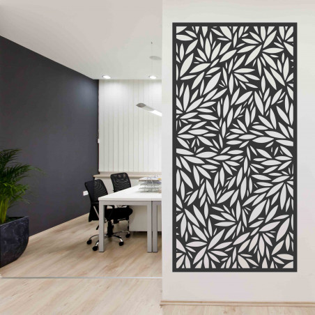 Natural wooden decoration with a harmonious tree design and rooting.