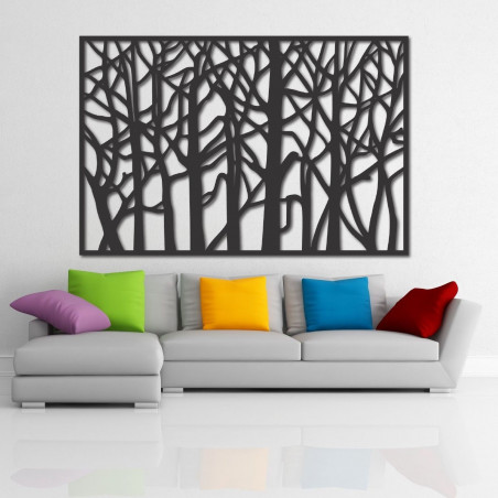 The image on the wall of wooden plywood poplar HOREHOR The image on the wall of wooden plywood poplar HOREHOR