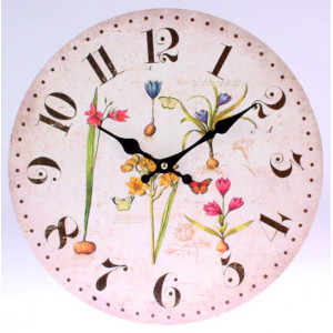 Welcome to my home MDF wood clock . Fi 30 cm