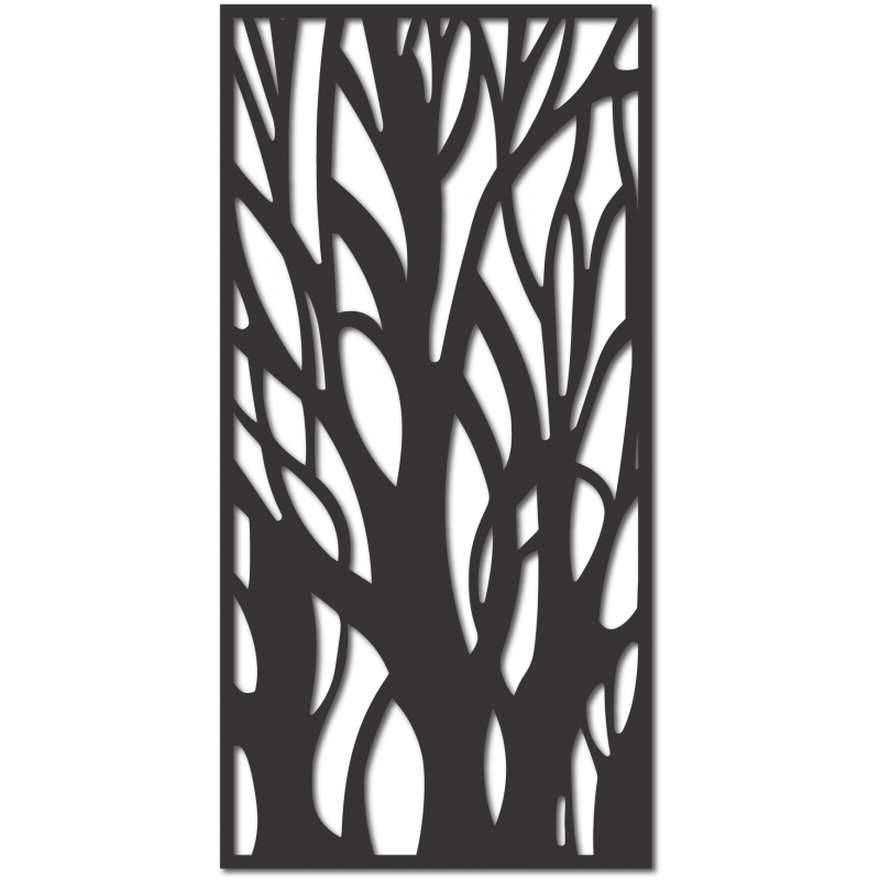 Wall painting tree made of wooden plywood Poplar LÝDIA 2