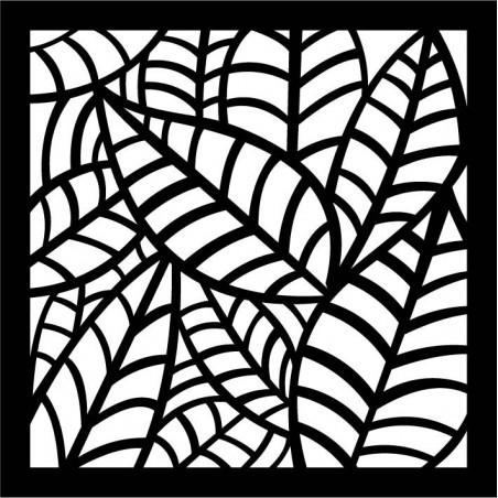 Wall painting carved from wooden plywood Poplar FERN Wall painting carved from wooden plywood Poplar FERN