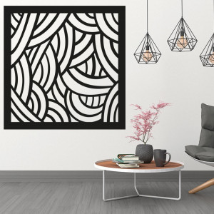 Bedroom wall painting carved from poplar plywood PAPAGACI