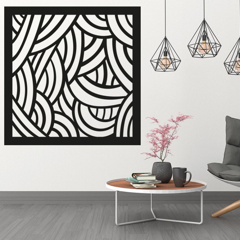 Bedroom wall painting carved from poplar plywood PAPAGACI