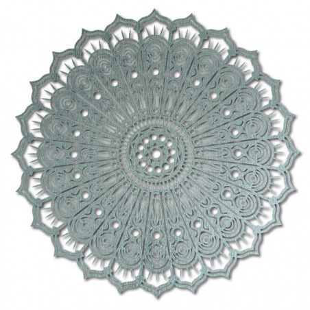 Mandala flower of peace wooden wall painting made of plywood SILVIA Mandala flower of peace wooden wall painting made of plywood SILVIA