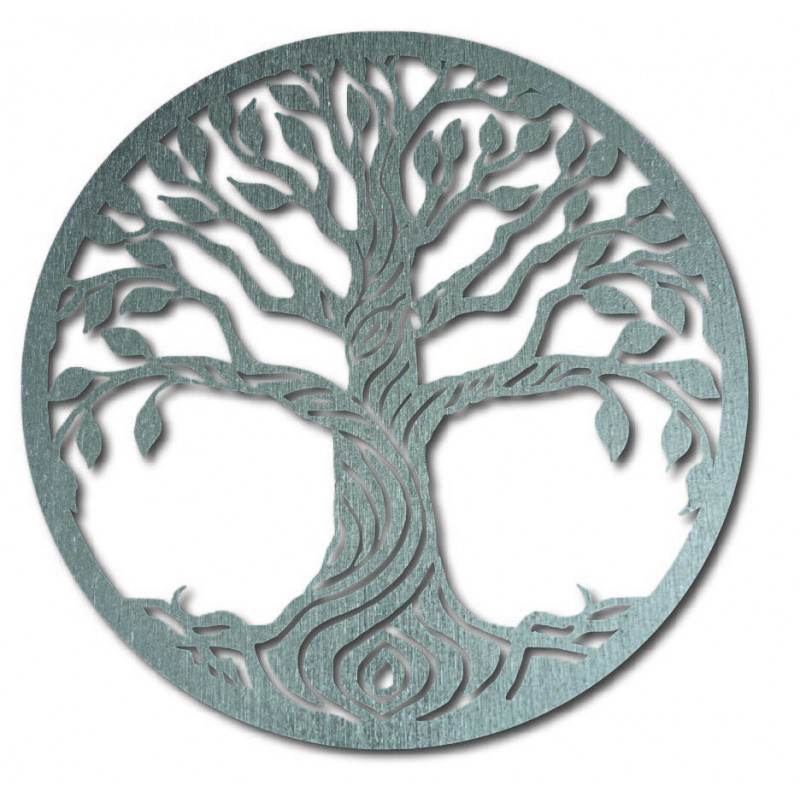 Wall painting of a tree made of poplar plywood BIDHIA