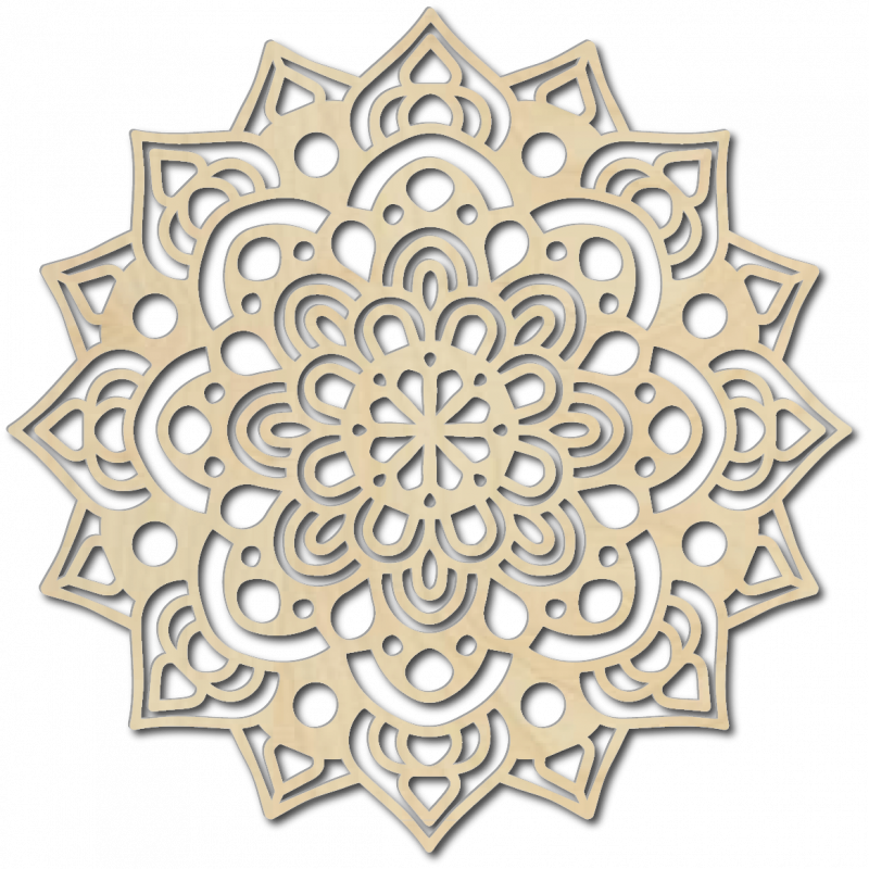 Modern plywood wood wall painting