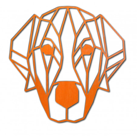 STYLESA modern wall painting dog made of plywood PR0229 HAFFF black STYLESA modern wall painting dog made of plywood PR0229 HAFFF black