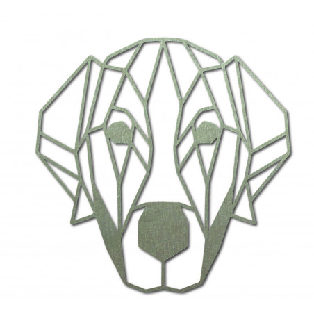 STYLESA modern wall painting dog made of plywood PR0229 HAFFF black STYLESA modern wall painting dog made of plywood PR0229 HAFFF black