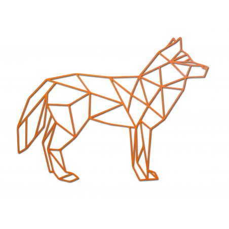 STYLESA carved plywood wall painting wolf PR0231 black STYLESA carved plywood wall painting wolf PR0231 black
