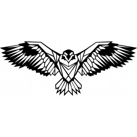 SENTOP carved wooden image of an eagle PR0233 black