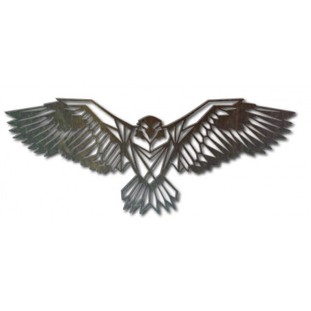 SENTOP carved wooden image of an eagle PR0233 black