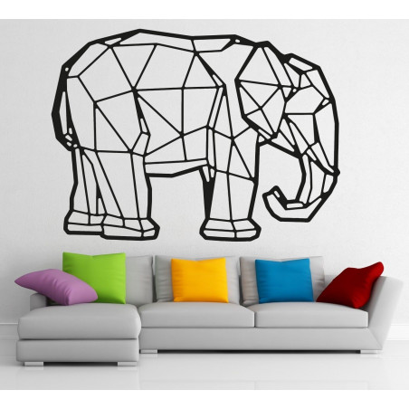 STYLESA Wooden image on plywood elephant PR0239 black STYLESA Wooden image on plywood elephant PR0239 black