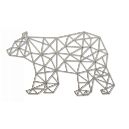 SENTOP Carved picture on the wall of a bear PR0241 black SENTOP Carved picture on the wall of a bear PR0241 black