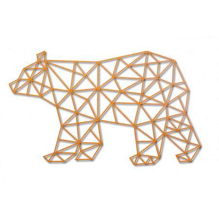 SENTOP Carved picture on the wall of a bear PR0241 black SENTOP Carved picture on the wall of a bear PR0241 black