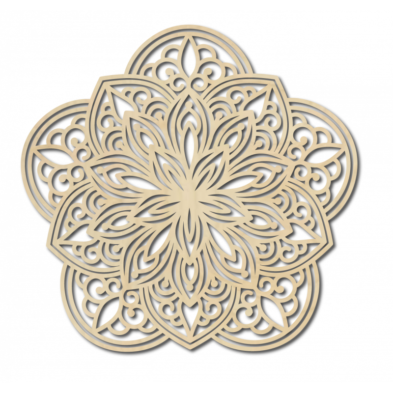 wooden picture on the wall