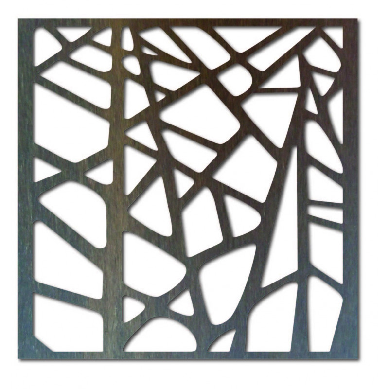 Carved wooden picture for wall made of plywood ornament