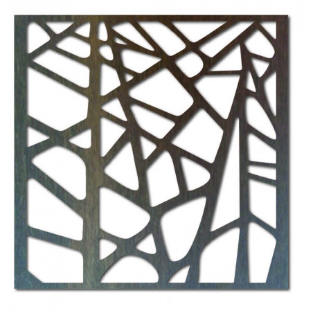 Carved wooden picture for wall made of plywood ornament