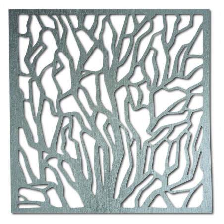 Decorative wooden panel with an abstract tree motif for the wall.