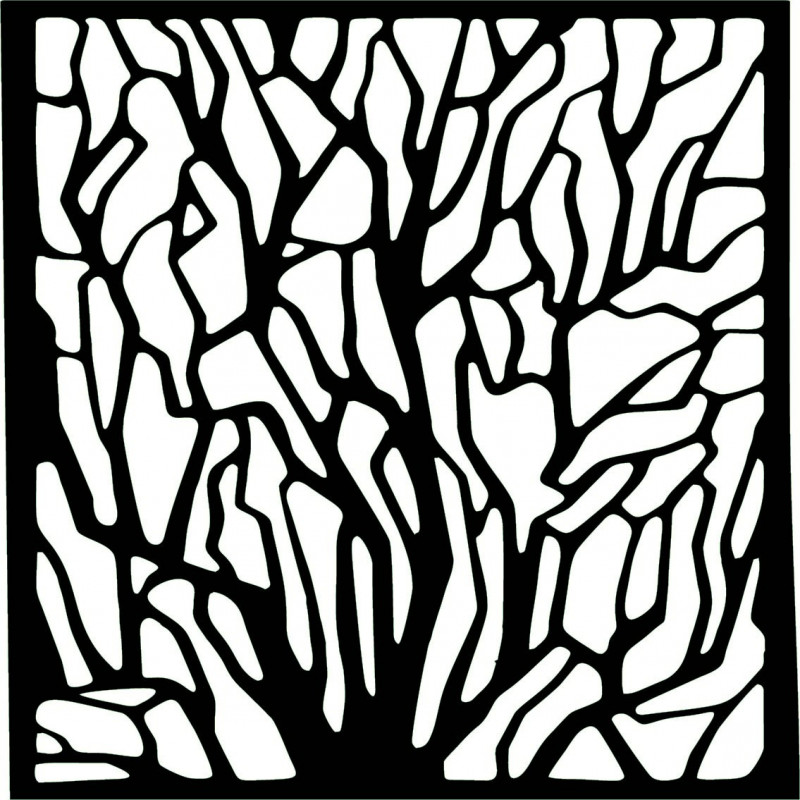 Decorative wooden panel with an abstract tree motif for the wall.