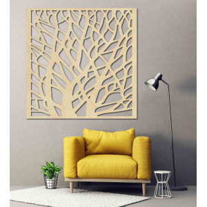Carved Wooden Wall Image from plywood BELOON