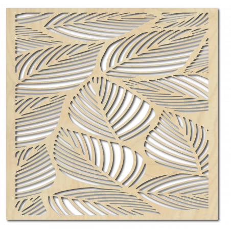 Carved Wooden Picture on the Wall from ORKO Plywood