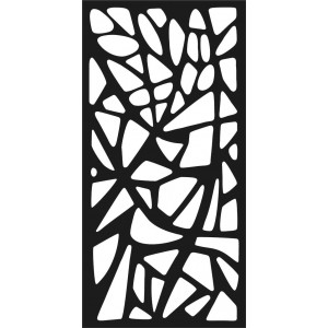 Wall painting carved from wooden plywood OSMONK 2