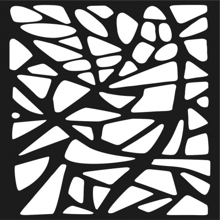 Carved wall painting made of wooden plywood HORLAT