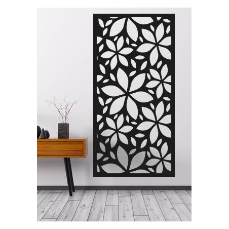 Wall painting carved from wooden plywood KOSMOS