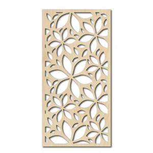 Wall painting carved from wooden plywood KOSMOS 2