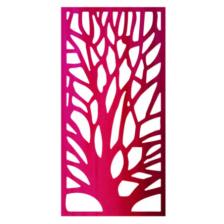 Wall painting carved from plywood tree GUTE