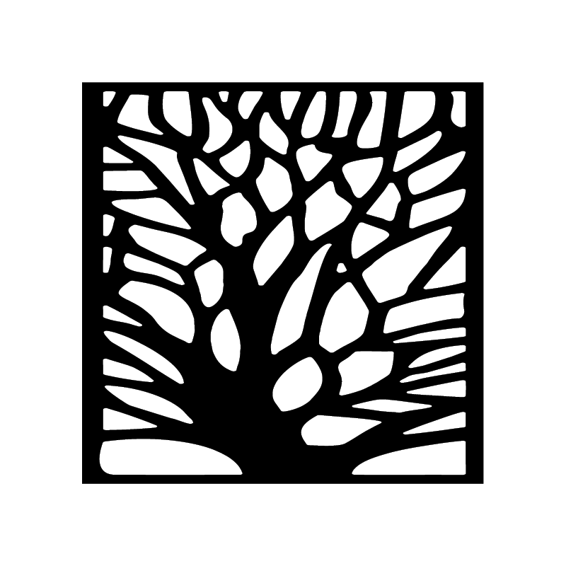 Carved wall painting made of wooden plywood WALNUT tree