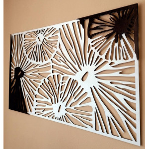 Carved wall painting from wooden plywood color original... 2