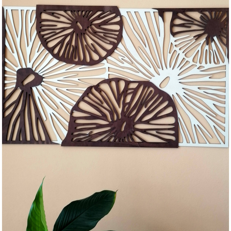 Carved wall picture - ABSTRIK