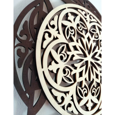 Captivating wall picture made of wooden plywood HAFFRA Captivating wall picture made of wooden plywood HAFFRA
