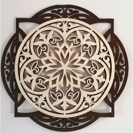 Captivating wall picture made of wooden plywood HAFFRA Captivating wall picture made of wooden plywood HAFFRA