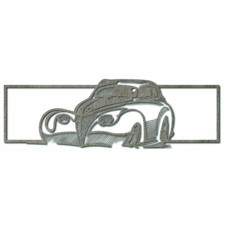 Large wall painting car silhouette Large wall painting car silhouette