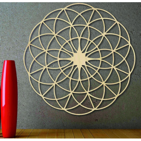 Magic wooden mandala on the wall - Circles I diameter FI 50, 60, 70, 80, 90, cm