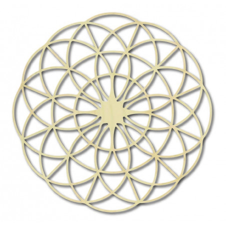 Magic wooden mandala on the wall - Circles I diameter FI 50, 60, 70, 80, 90, cm