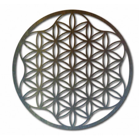 Mandala painting on the wall made of plywood up to 120 cm