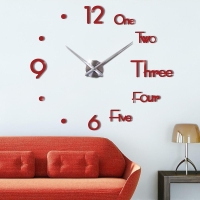 3D sticker clock