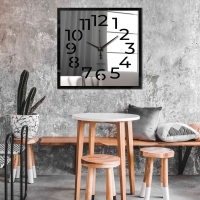 Plexiglass clock